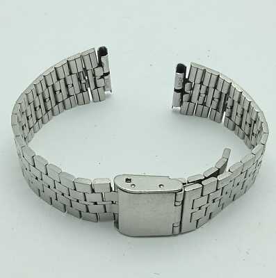 18 mm Bambi B4638F Stainless Steel Vintage Men's Watch Bracelet | eBay