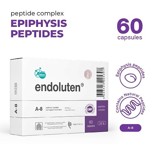 Endoluten A8- Hormonal Regulation & Neuroendocrine Support 60 Capsules - Picture 2 of 2