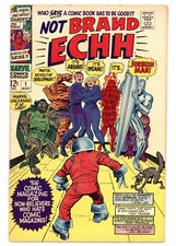 Not Brand Echh  # 1    FINE   Aug. 1967   1st Forbush Man, 1st Marvel Parody Com