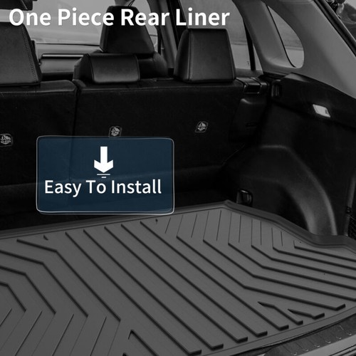 Alfombrillas forros de carga OEDRO 4 piezas para Toyota Camry TPE 2018-2024 para todo tipo de clima - Imagen 15 de 15