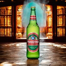 12 x Tsingtao Bier aus China, in der 0,33 l Flasche