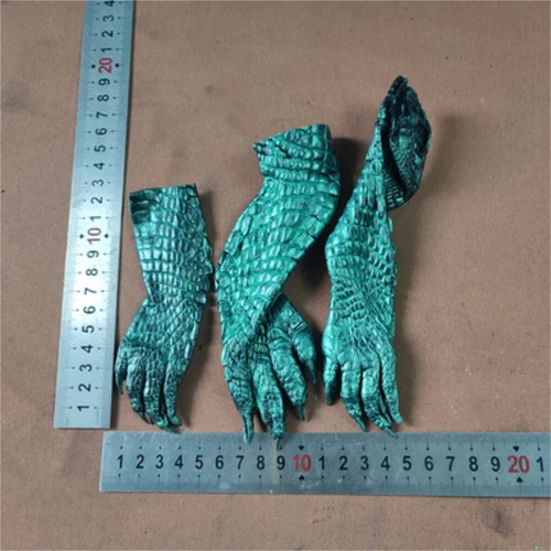 2PCS Real Alligator Crocodile Skin Paw Leather Hide Pelt DIY Craft Accessories - Picture 22 of 36