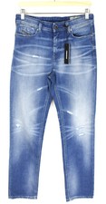 Jeans Diesel Reen regular-straight elasticizzato 0860F donna W27/L32 nuovi baffi