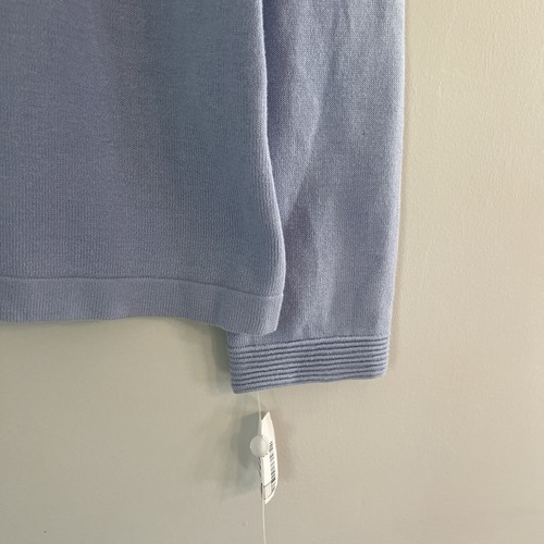 Foxcroft Women’s Cardigan Sweater Knit Small Light Blue Button Front Preppy NWT - Bild 6 von 8