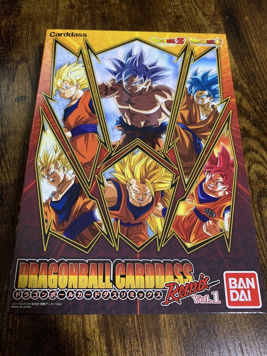 Bandai Dragon Ball CARDDASS Remix Vol.1 DRAGONBALL Z SUPER Bandai Dragon Ball CARDDASS Remix Vol.1 DRAGONBALL Z SUPER