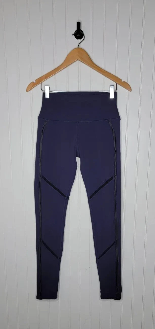 alo-yoga high waist airbrush mesh leggings