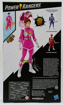 Hasbro Power Rangers Mighty Morphin - Action Figure Pink Ranger Morphin Hero 30cm Con Elmo Morfing - 5