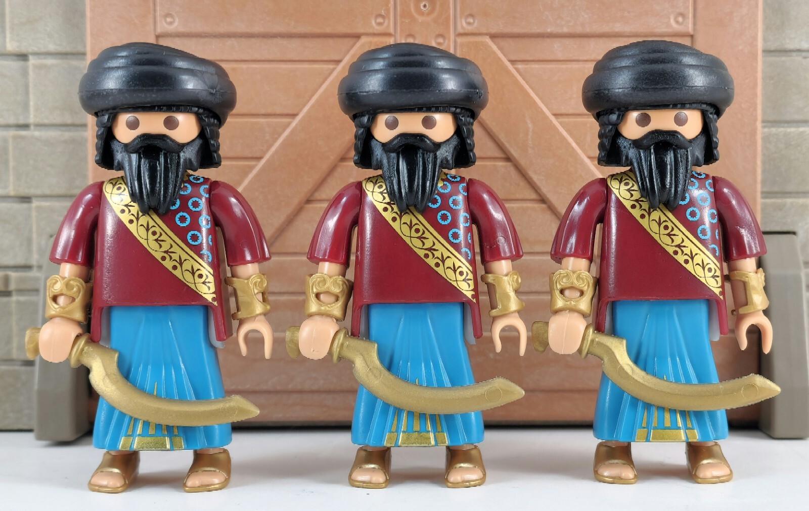 Playmobil Cavaliere Arabo Saraceno Personalizzato - Tema Medievale - Fatto In Spagna