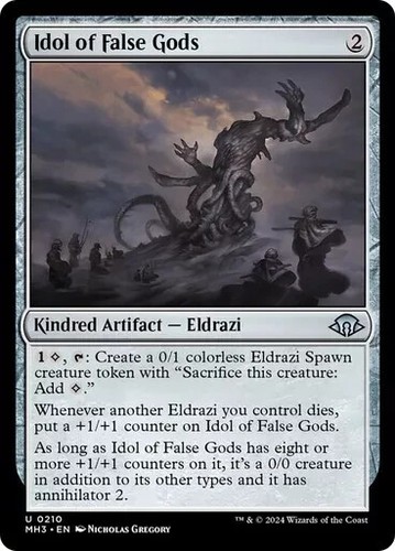 Idol of False Gods - Modern Horizons 3 MH3 - Uncommon - MTG Magic - Pack fresh - 第 1/1 張圖片