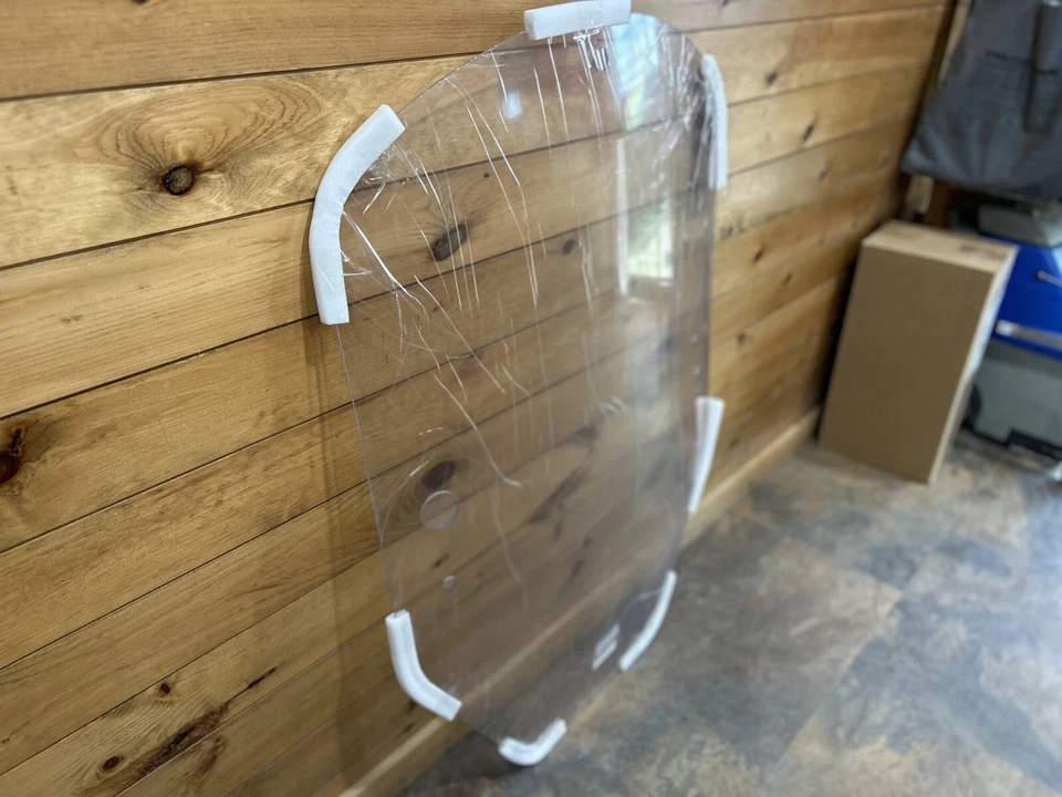 Parabrisas cortacésped Lexan de policarbonato puerta minicarbonato serie G John Deere de 1/4" Foto 2 de 4