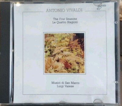 ANTONIO VIVALDI THE FOUR SEASONS LE QUATTRO STAGIONI MUSICI DI SAN MARCO CD K13