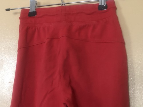 Gap Fit Boys Size Small Sweatpants Joggers Regular Red Elastic Waist Drawstring - Picture 11 of 12