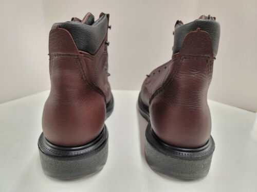 Herren ROTER FLÜGEL weiche Zehenpartie elektrisch gefahrungsbeständig Lederstiefel 606 MADE IN USA - Bild 4 von 5