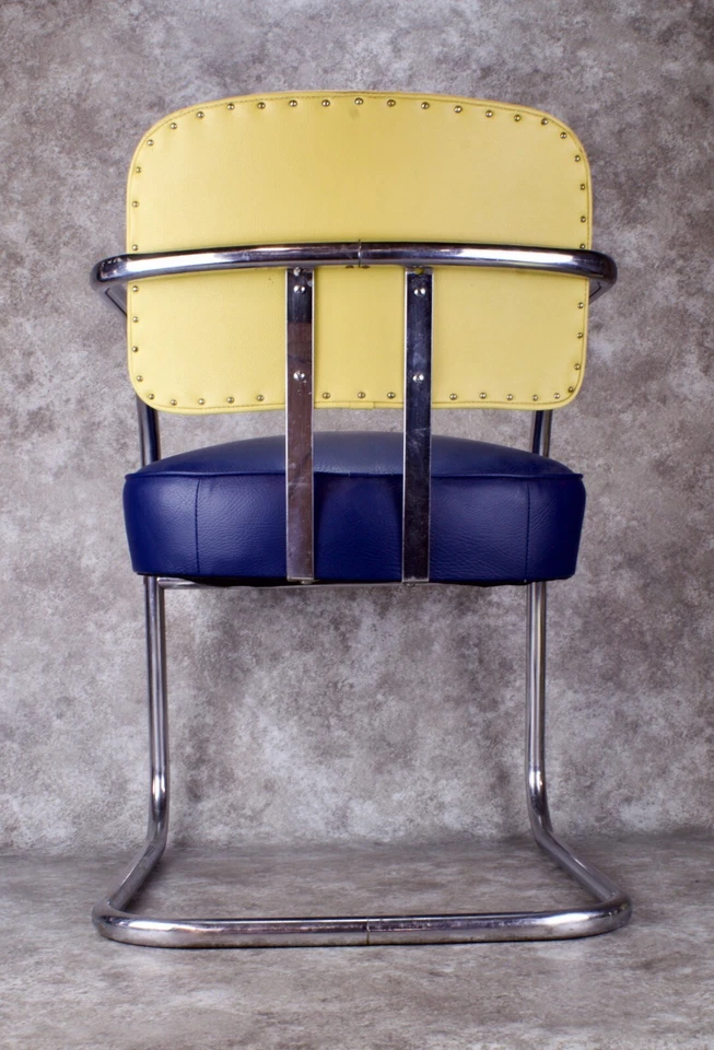 Art Deco Streamline现代悬臂椅 — 第 4/4 张图片