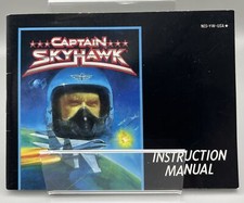 Captain Skyhawk Nintendo NES, 1989 Instruction Manual Only