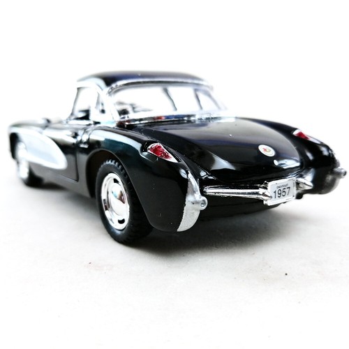 1957 Chevrolet Corvette Die-Cast Model Car Kinsmart 1:34 Scale Toy Collection #3 - Picture 14 of 60