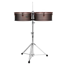 Latin Percussion 60th Anniversary TImbales - Rustic Bronze