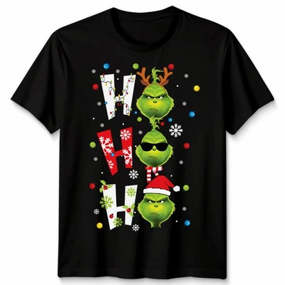 BANANA-TEES Grinch Christmas T-Shirt Funny Ugly Unisex Funny Holiday Tee #MC8
