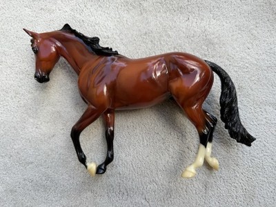 STUNNING Peter Stone Model Horse  Phoenix El Assad  Glossy Bay Thoroughbred SR