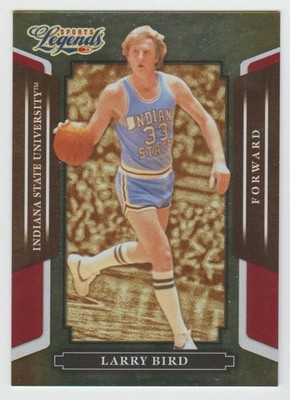 LARRY BIRD 2008 Donruss Sports Legends MIRROR RED #3 SP Parallel #058/250
