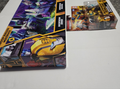 Transformers Buzzworthy Bumblebee Troop Builder 4pk &Bumblebee/spike 2pk - Picture 4 of 7
