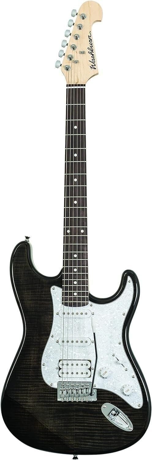 Электрогитара Washburn Sonamaster с 6-струнным корпусом правая прозрачная 36390₽