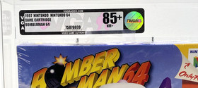 Bomberman Set Nintendo 64 N64 Hero New 1997 1998 Factory Sealed VGA Graded 85+