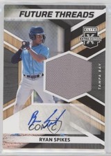 2022 Panini Elite Extra Edition Future Threads Signatures Ryan Spikes Auto v9t