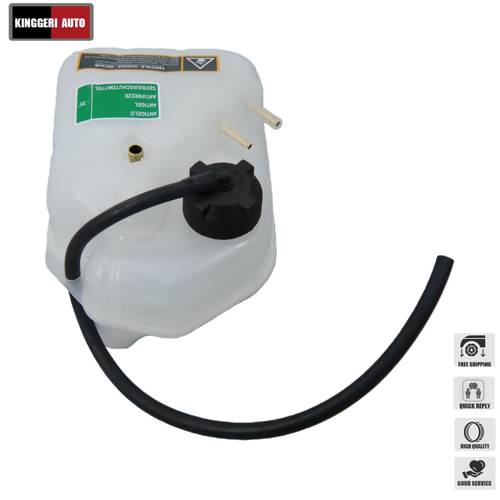 NEW For Maserati GranTurismo 2007-2017+ 4.2L 4.7L Coolant Expansion Tank 296547