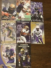 JAMES MADISON UNIVERSITY DUKES FOOTBALL POCKET SCHEDULE  LOT  JMU