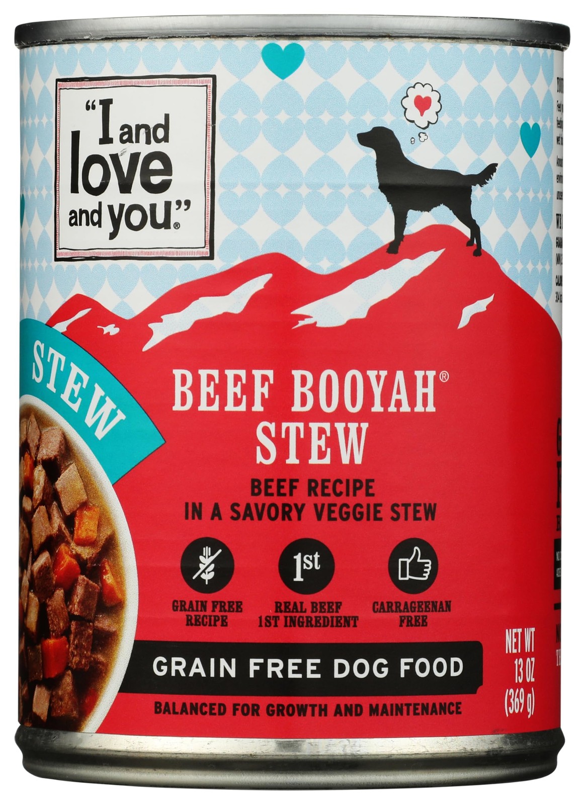 - Grain Free And Canned, Beef, 13-ounce