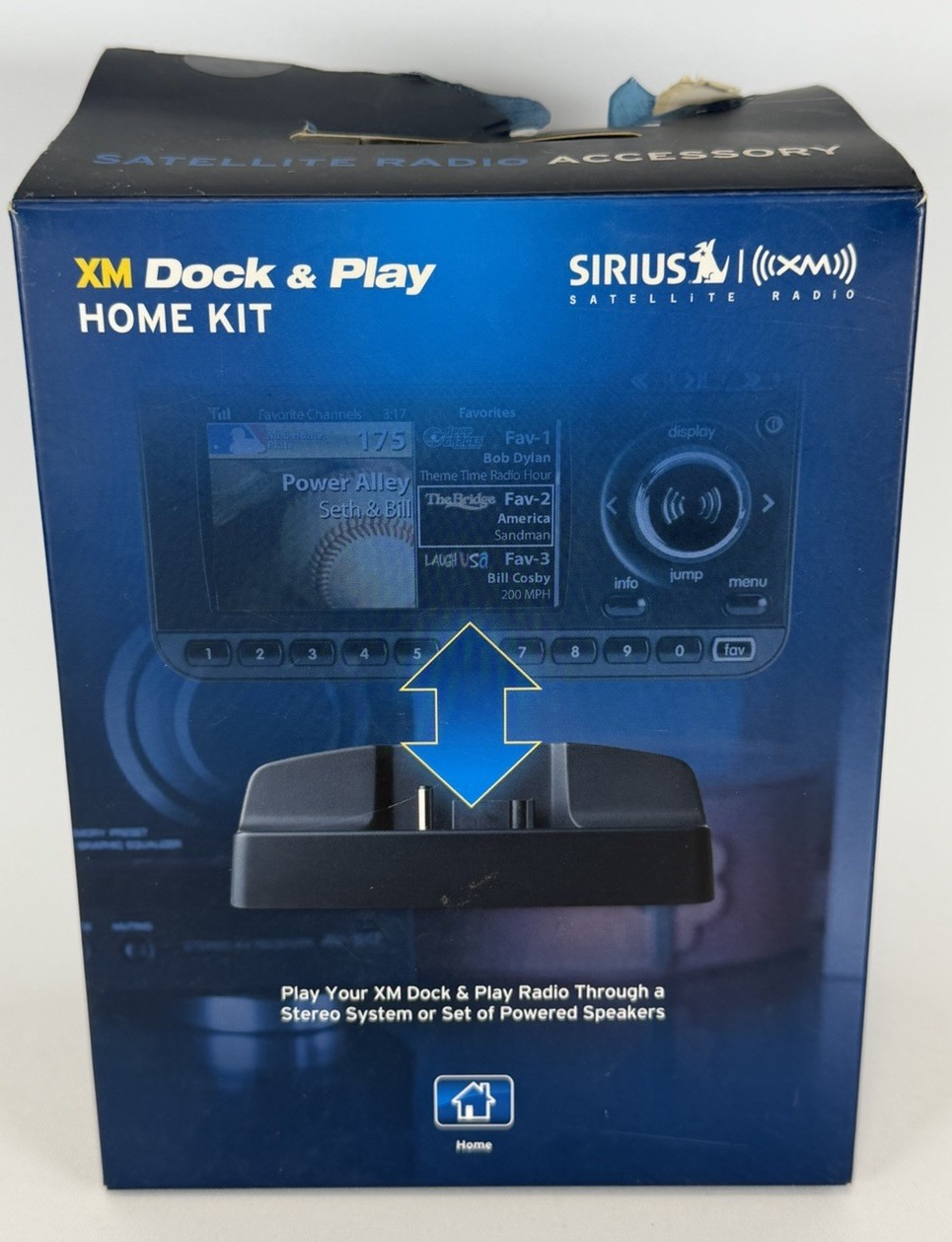 SIRIUS XM DOCK & PLAY HOME KIT