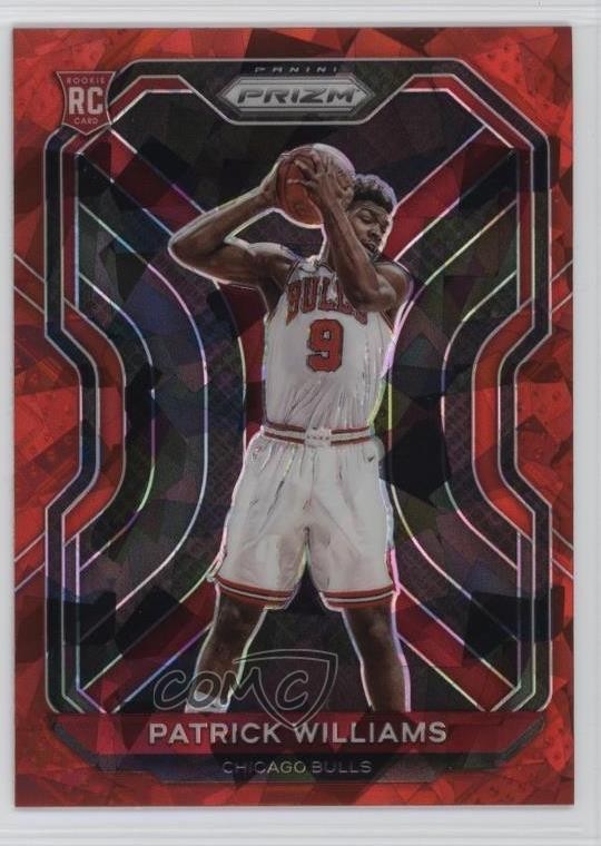 2020-21 Panini Prizm Red Ice Prizm Patrick Williams #288 01mi