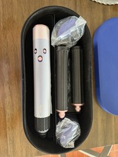 Dyson Airwrap Styler Set w/ Barrel/Brush Attachments  Case Blue/Pink
