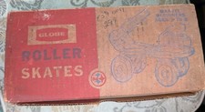 Vintage Globe Roller Skates Marvel Beginners Ages 2 to 5 With box Adjustable