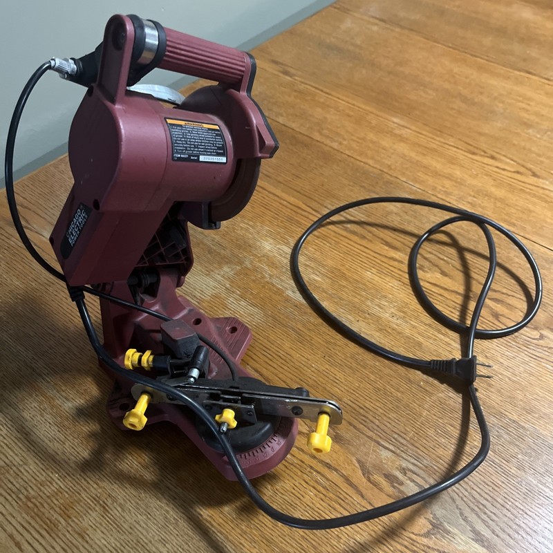 Chicago Electric  Power Tool Chainsaw Sharpener