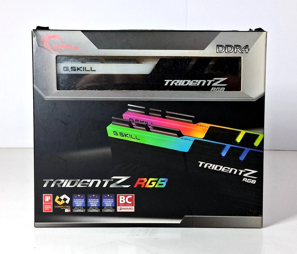 G. SKILL TridentZ RGB Series 32GB (2 x 16GB) PC4-28800 DDR4 3600Mhz CL18 Tested - Image 2 of 4