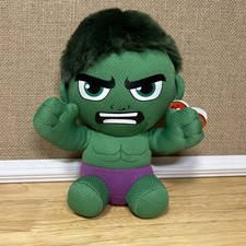 TY Hulk Beanie Baby Incredible Hulk Plush Stuffed Toy 7  Marvel Green