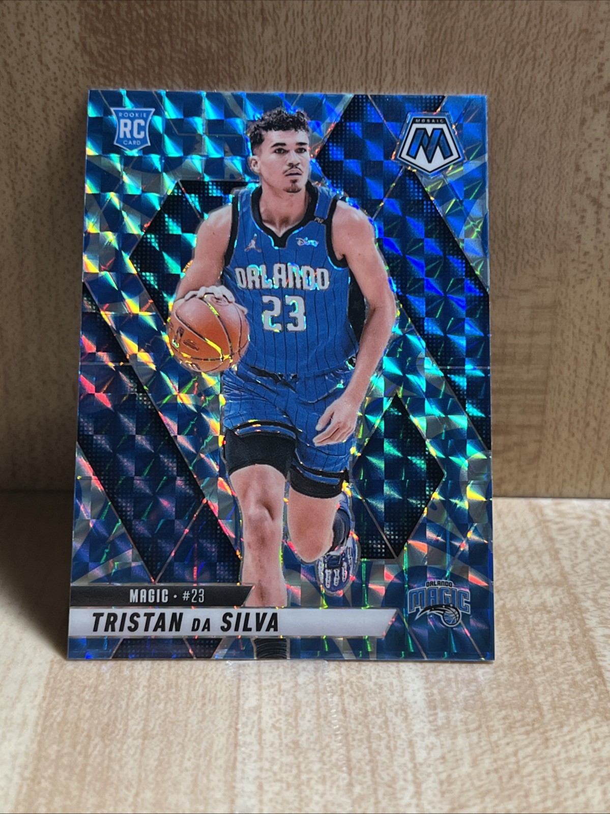 2024-25 Mosaic Basketball - Reactive Blue Prizm - TRISTAN DA SILVA #230 (RC)