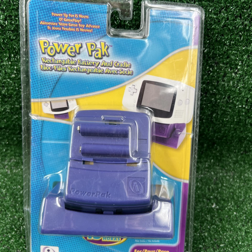Power Pak Rechargeable Battery & Cradle for Nintendo Game Boy Advance New - Image 2 of 4