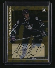2000-01 Be a Player Signature Series #73 Matt Cullen Autographs Gold