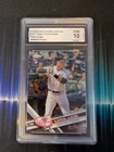 2017 Topps Chrome Update - Rookie Debut Aaron Judge #HMT50 (RC) pga gem 10