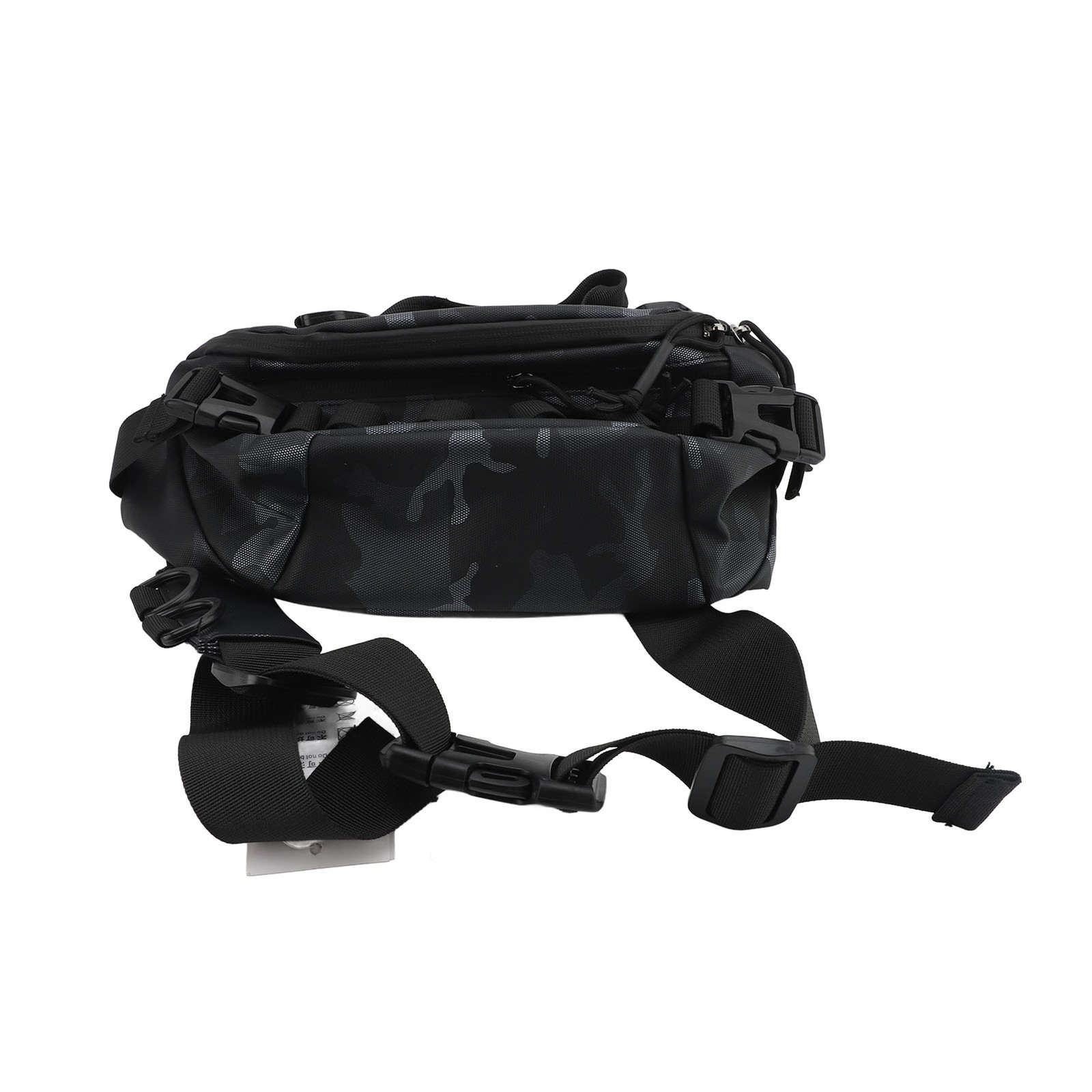Portable Fishing Waist Bag Oxford Cloth Rain Proof Storage For Hiking Excellent