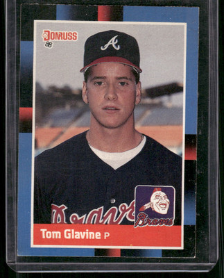 1988 Donruss #644a Tom Glavine