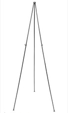 Quartet Instant Easel Display Easel, 63", Black Aluminum 29E 