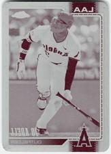 Marketplace image: 2026 Topps Chrome Printing Plates Magenta #235 Jo Adell 1/1
