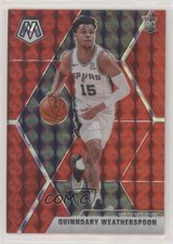2019-20 Mosaic Rookies Choice Fusion Red Prizm 47/88 Quinndary Weatherspoon 09j5