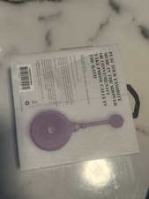 iJoy Mist Splashproof Bluetooth Speaker Purple Hands-Free Calls Round