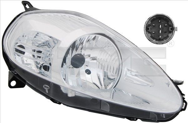 Projecteur principal TYC 20-0850-25-2 pour optique avant gauche de rechange OE 51840995