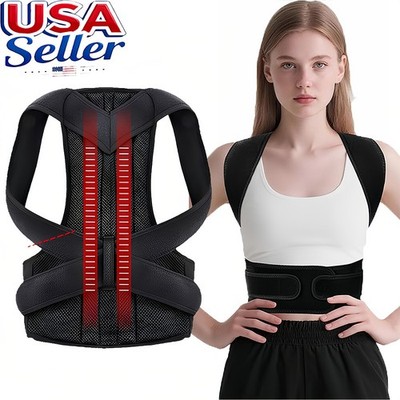 Back Straighter Instant Posture Corrector for Women and Men - Scoliosis